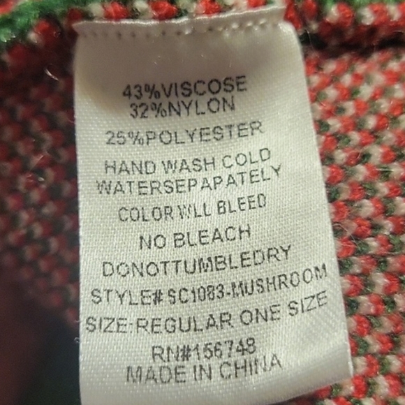 🍄 Open Front Mushroom Sweater - Picture 3 of 7